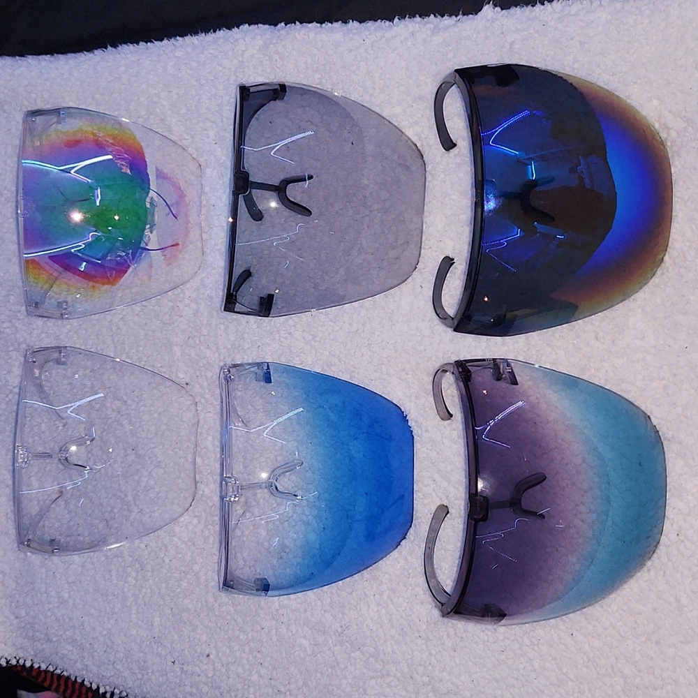 2/$15 NEW Faceshield Protective Glasses/Goggles